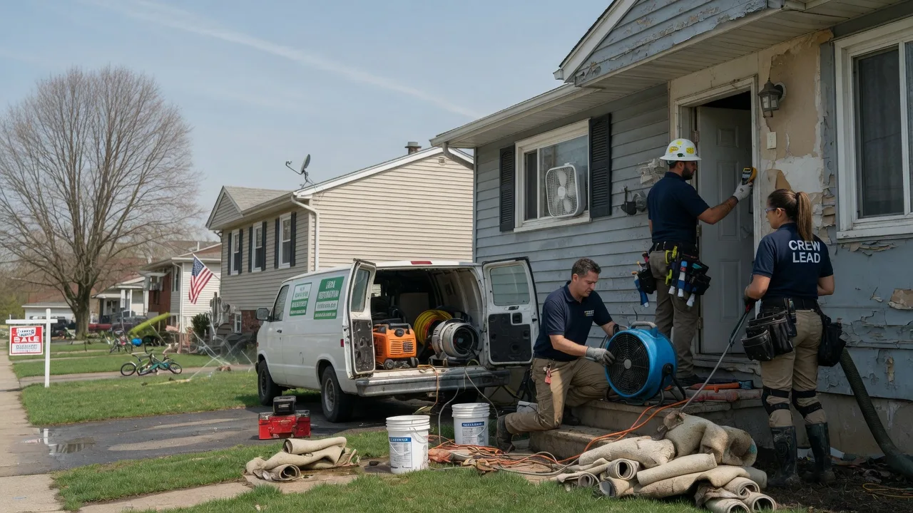 Flood Cleanup in Macksburg, OH near me